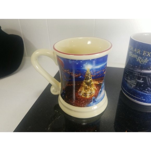 Polar Express 3D Raised Coffee Cup and Polar Express Train Ride Mug - Picture 4 of 9